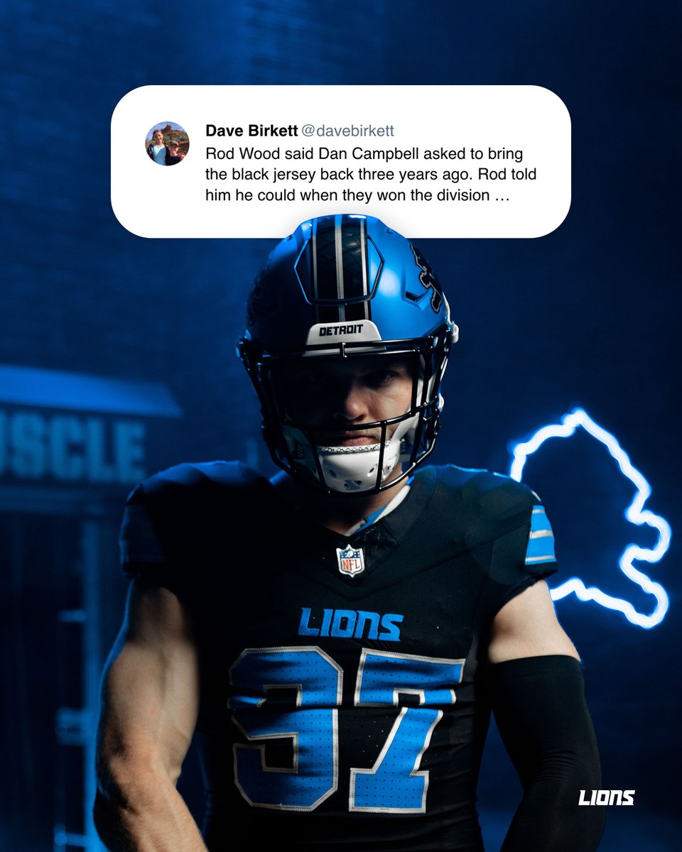 Lions's tweet image. Checked that box