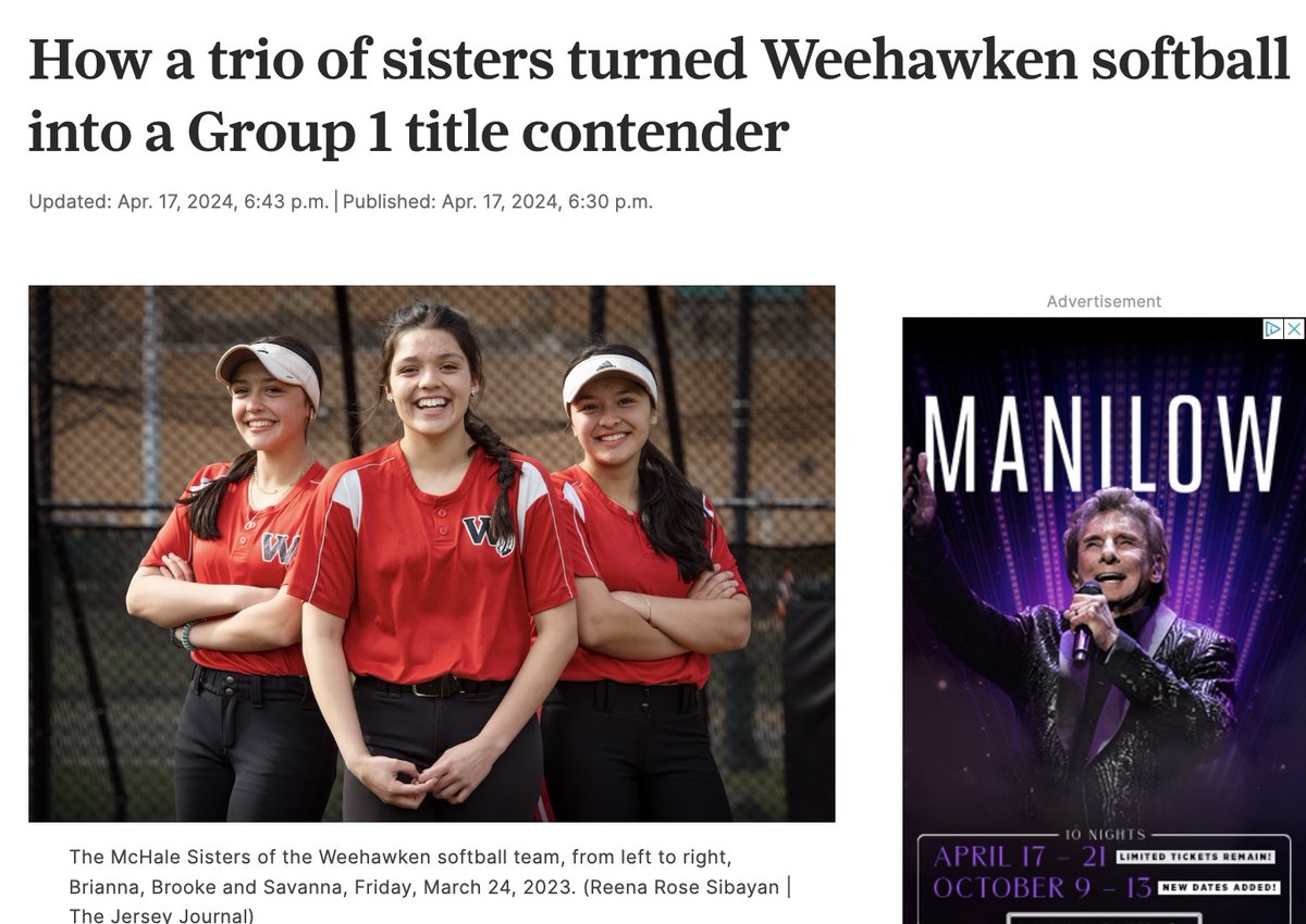 Our own Savanna McHale and her sisters are making waves for their high school softball team! Savana along with sisters Brooke and Brianna are all part of the Lady Duke organization, and we are not only lucky to have them on board, but their father as well! Finish your season…