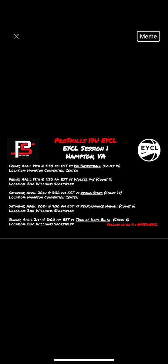 Come check out my team and I this weekend!❤️🖤 @PS17UEYCL @ProSkillsGBB @Msskayd