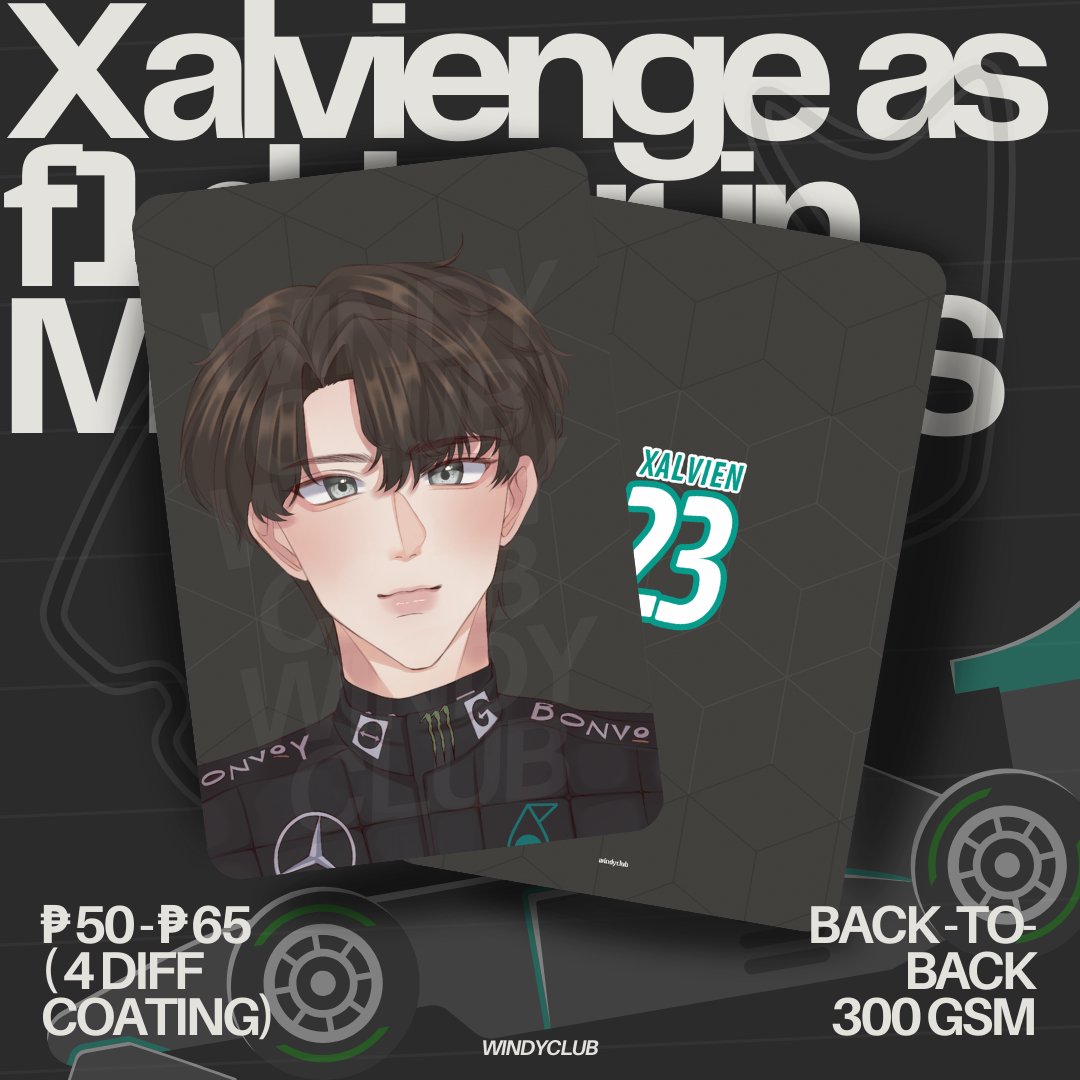 windiesmerch's tweet photo. 🍀 [ 𝒘𝒊𝒏𝒅𝒚𝒄𝒍𝒖𝒃 ] 𝙨𝙝𝙤𝙥 𝙞𝙨 𝙣𝙤𝙬 𝙤𝙥𝙚𝙣 ! 🪴

🌿 AN F1 DRIVERS ARE ON THE WAY 🏎❗ watch out❗🚨🚩
🍃 pre-order: link open until 04/26
☘ product price is inclusive of pf.

🌱 cod: https://t.co/RNQisntonm

#windiesmerch ☆ https://t.co/ONHLnmTYeY