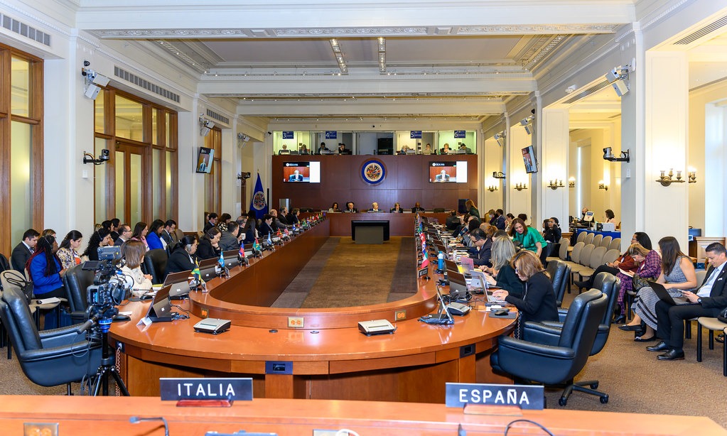 La Subsecretaria de Cooperación y Alianzas para el Desarrollo, Iliana Peña, participa en la Cuarta Reunión de Altas Autoridades de Cooperación de la @OEA_Desarrollo 🙋🏻‍♀️ Este encuentro representa una oportunidad para la identificación de las soluciones, habilidades y capacidades