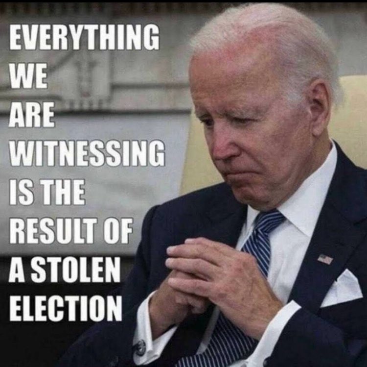 OneBadDude_'s tweet photo. @MattWallace888 Stolen elections have consequences for the entire world https://t.co/UxP533vlv6