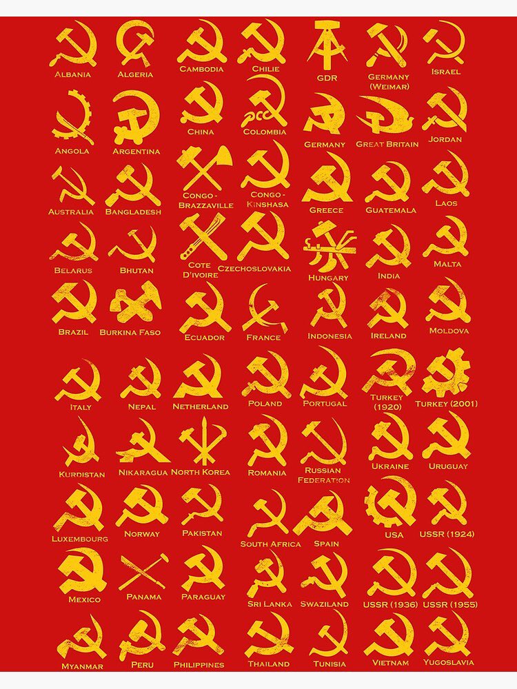 “the hammer and sickle is inseparable from the Soviet Union”