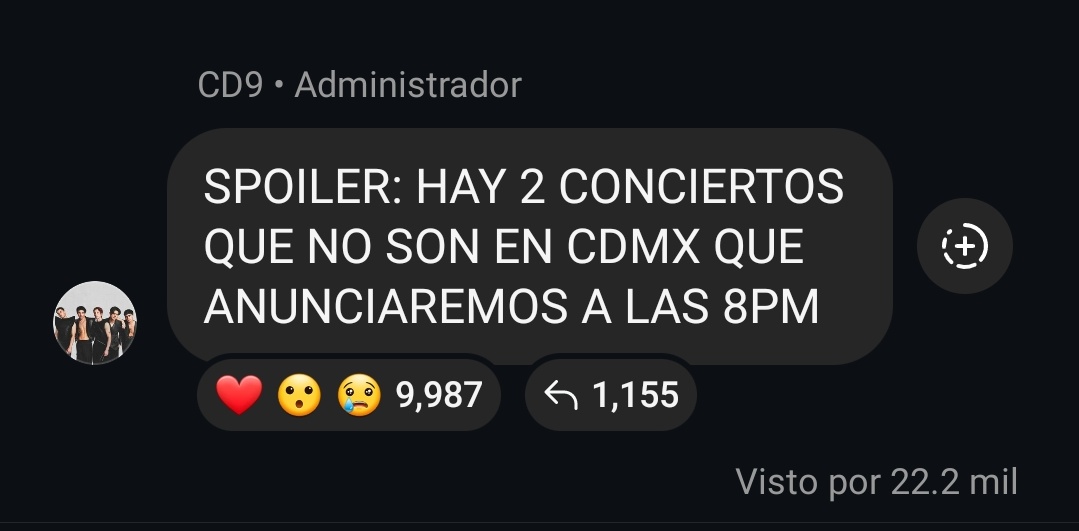 fredday_9's tweet photo. Ya que saquen la fecha de mty https://t.co/lfTg3q3NPV
