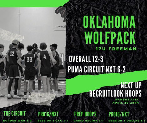It’s been a good start for our young men, much needed week off back at it next week @RL_Hoops in Kansas City thanks for all the love @OkieBall_1 @TheFlagrant2Pod @PrepHoopsOK @PRO16League @NXTPROHoopsSW 4 the opportunity to compete with high level competition on great platforms