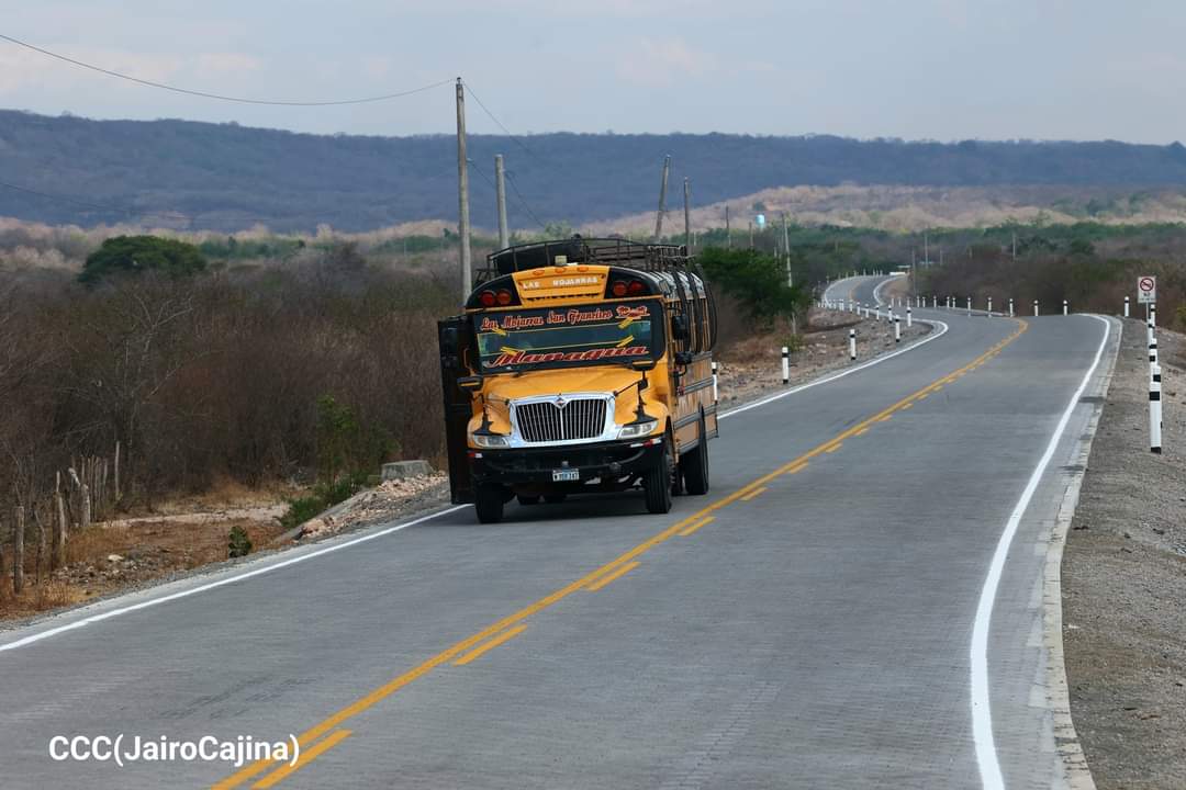 📸: El Ministerio de Transporte e Infraestructura (MTI) 🇳🇮✨inaugura el segundo tramo de carretera San Francisco Libre - Los Zarzales, sumando 26 km de nuevas pistas a favor del pueblo #nicaragua 🇳🇮✨ #SomosVictoriasVerdaderas #UnidosEnVictorias