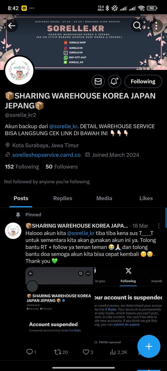 bokkaraa's tweet photo. @sorelle_kr2 @sorelle_kr Makasih udah adain GAnya kak🤗
Semoga akun yg pertama cepet balik yaaa, aamiin😇
Yuk gais ikutann @tasyarizki04 @derrjnna__ @sempaknct @raatotheraa @jaexxraa https://t.co/fJbWDKOKbf