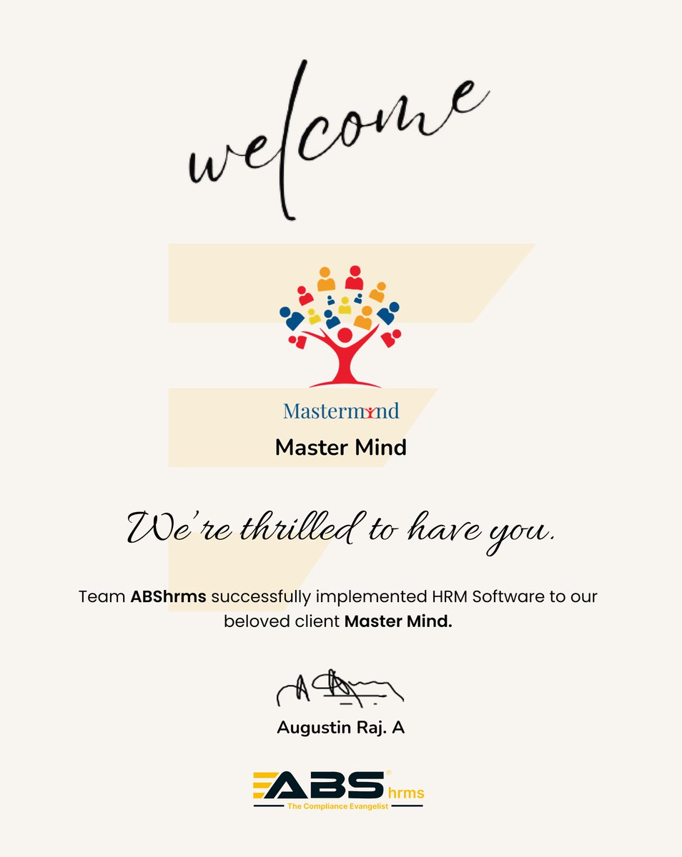 augustin1286's tweet photo. We've successfully onboarded 1000 employees onto our customized HRMS for our valued new clients. We're grateful to Sanu for trusting us with this endeavor.

#ABShrms #ABSerp #ABSokr #ABScompliance #ABSasset #Growth #Startup #Bootstrap #Payroll https://t.co/BDnekxaAtd