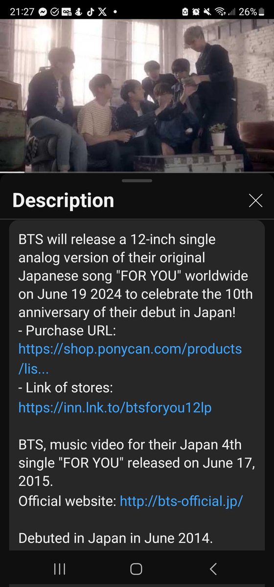 LivingBangtan7's tweet photo. When you realize that the 10th anniversary of  #BTS_FORYOU is June 17th & there's a special LP edition dropping June 19th & the entire dance version MV is in #MONOCHROME! AND THE LYRICS😭
"Everything is for you, Everything is alright, even if there is no answer. Everything is inside your smile! TRUTH, Even if we are apart, our hearts are connected to each other. Forever with you...I am embracing you always. Inside my heart forever!" #BTSFESTA2024 #MNCR_Logistics #BTS #BTSARMYPROMISE2025