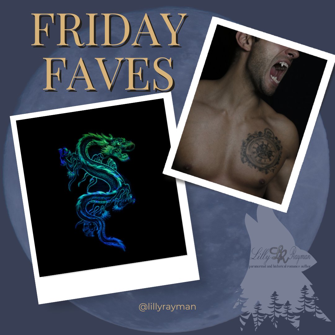 #FridayFaves
Vampires and dragons are just a few of my favourite things!