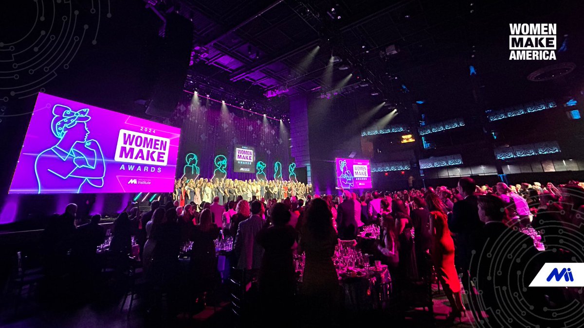 Congratulations to the 2024 #WomenMAKEAwards recipients! 🏆 Take the energy from this accomplishment and let it propel you into the future!