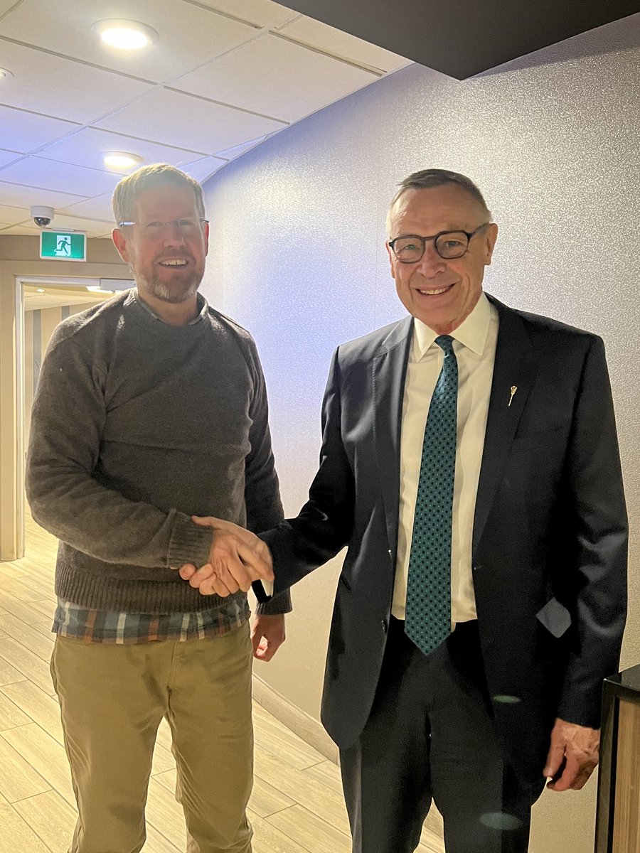 Breakfast with my friend Sean Tucker. Safety advocate and U of R professor.