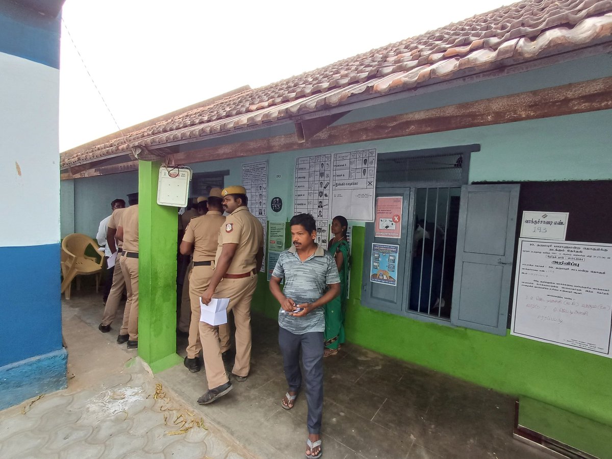 #LokSabhaElections | Voting begins in #Dharmapuri Parliamentary Constituency at 7 a.m. on April 19. 
@THChennai