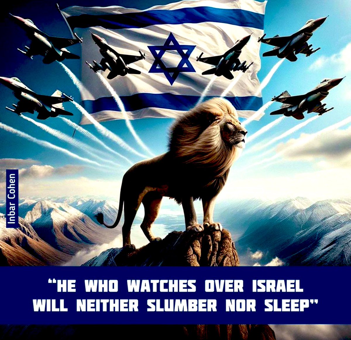 Psalm 121:3-4 The Lord does not slumber, so He is ALWAYS awake to keep watch over Israel. This is a military image of a guard vigilant and ever watchful, never sleeping, on duty. God is aware of every threat Israel faces and He is committed to protect them in the end.