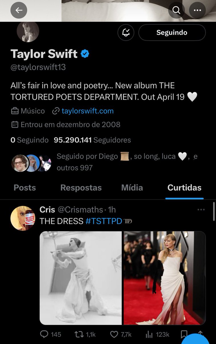 writtenbyaurora's tweet photo. a taylor acabou de me dar like https://t.co/wO35W2Oqx0