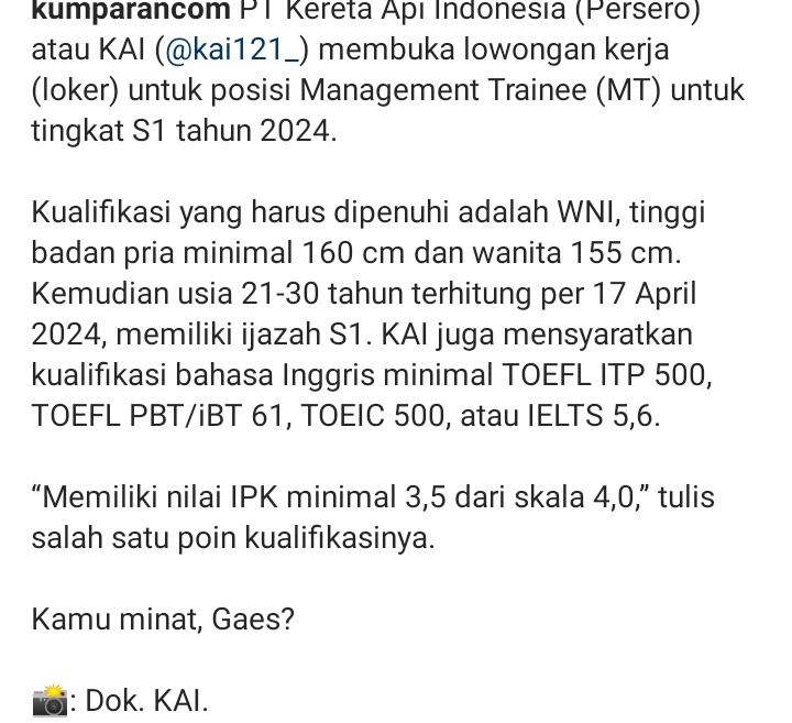 Ribet , pdhl jadi cawapres aja gak perlu IPK 3  #eeeh 🫣