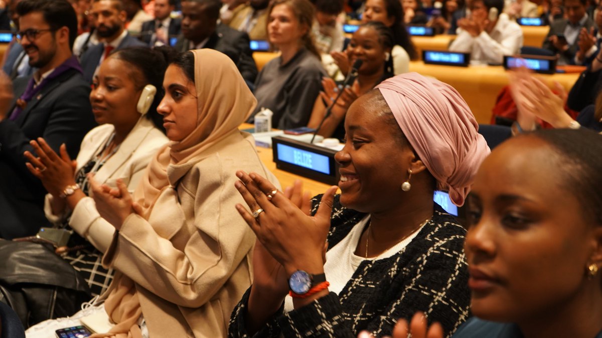 UNYouthAffairs's tweet photo. Many thanks to the thousands of vibrant young minds who joined us at year's @UNECOSOC #Youth2030 Forum! 

Your passion &amp; creativity are the driving force behind progress toward the #2030Agenda. Keep blazing trails &amp; turning ideas into action, showing the world how #YouthLead 🌍💪 https://t.co/YeBKbqdlZR