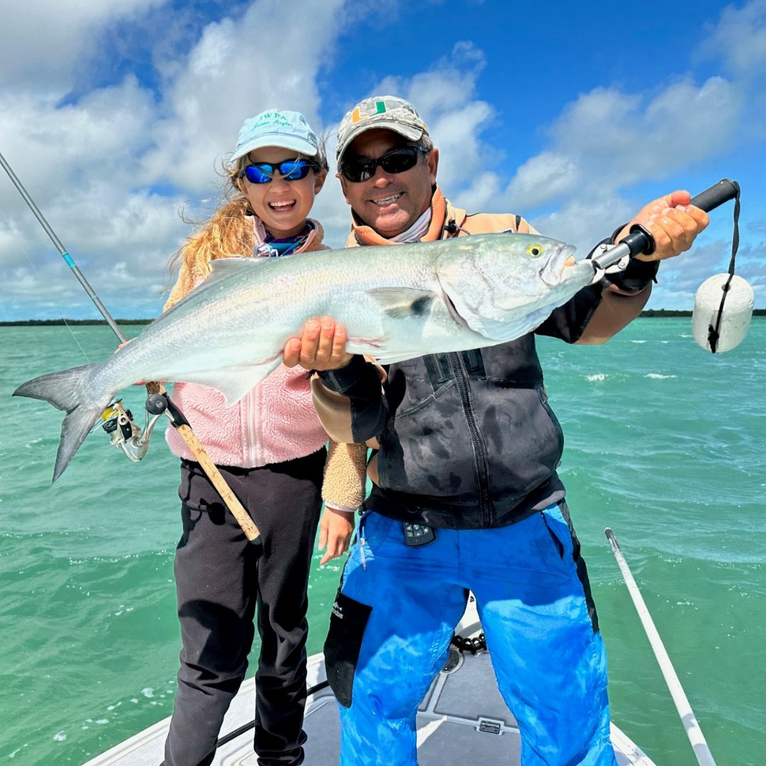 Since the introduction of the IGFA All-Tackle Length Junior category in March last year, Julia Mason Bernstein has remarkably set 16 IGFA All-Tackle Length Junior World Records, including this impressive 80-centimeter bluefish in Summerland Key, Florida, on February 19, 2024.