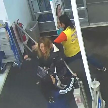 RCMPAlberta's tweet image. #CanYouHelp? April 2 @ 9:35pm: #ColdLake RCMP were called to a Walmart where employees had been assaulted. RCMP are asking for the public’s assistance in ID&apos;ing the female suspect. She is described as Blonde with a pale complexion. If you have info, please call at 780-594-3302
