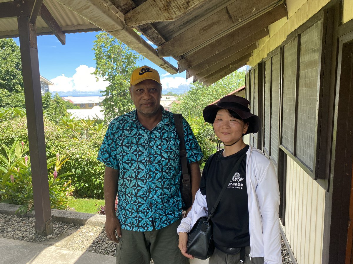 kaori0516kaori's tweet photo. #solomon #malaita #suidani スイダニさんとアウキで再会。探しまわって、見つからず、ホテルに戻ったら、偶然！ https://t.co/6yvODuhaOt