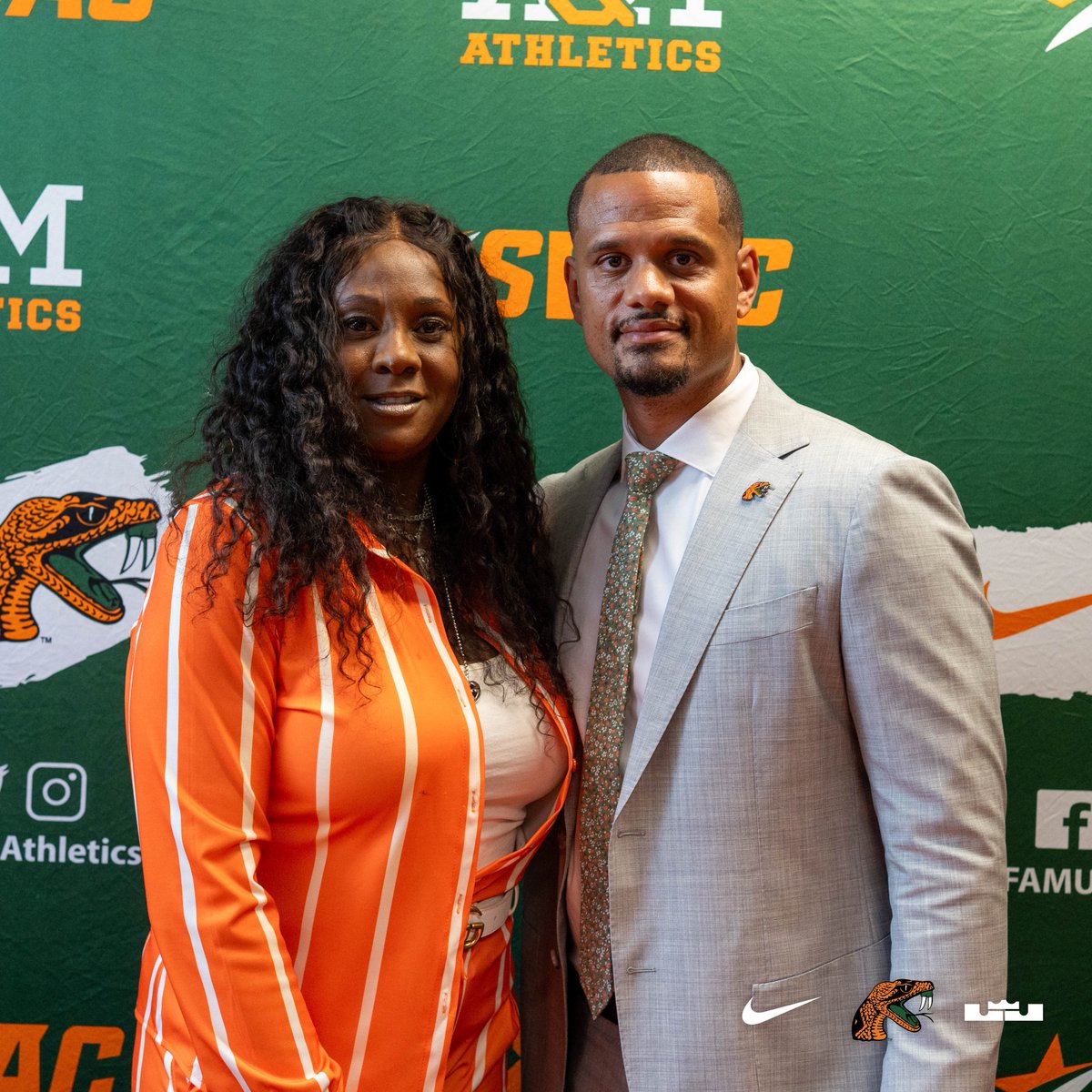 Coach Crarey was officially introduced to Rattler Nation today. 

#FAMU | #FAMUly | #Rattlers | #FangsUp 🐍