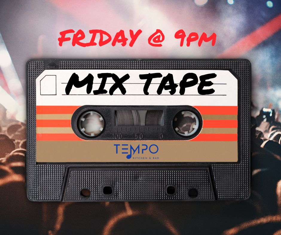 Join us Friday for an unforgettable experience as Mix Tape takes the stage to perform a wide array of your favorite tunes! Whether you're a fan of classic rock, pop hits, or even the latest chart-toppers, Mix Tape has got you covered. #gilroy #visitgilroy #tempokb #mixtapeband