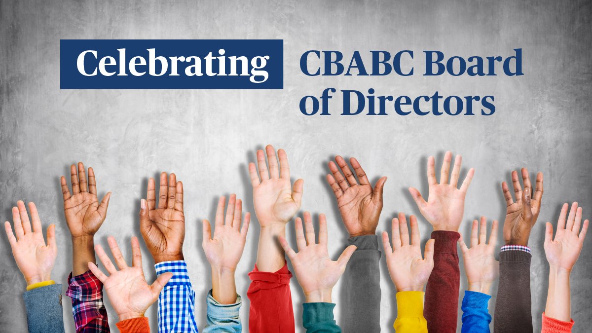 This #NVW2024 we’re giving a shoutout to our dream team, the CBABC Board of Directors (bit.ly/3zCXQMi). Your countless hours of dedicated and steadfast leadership combined with decades of experience inspires all of us. Thank you! #EveryMomentMatters