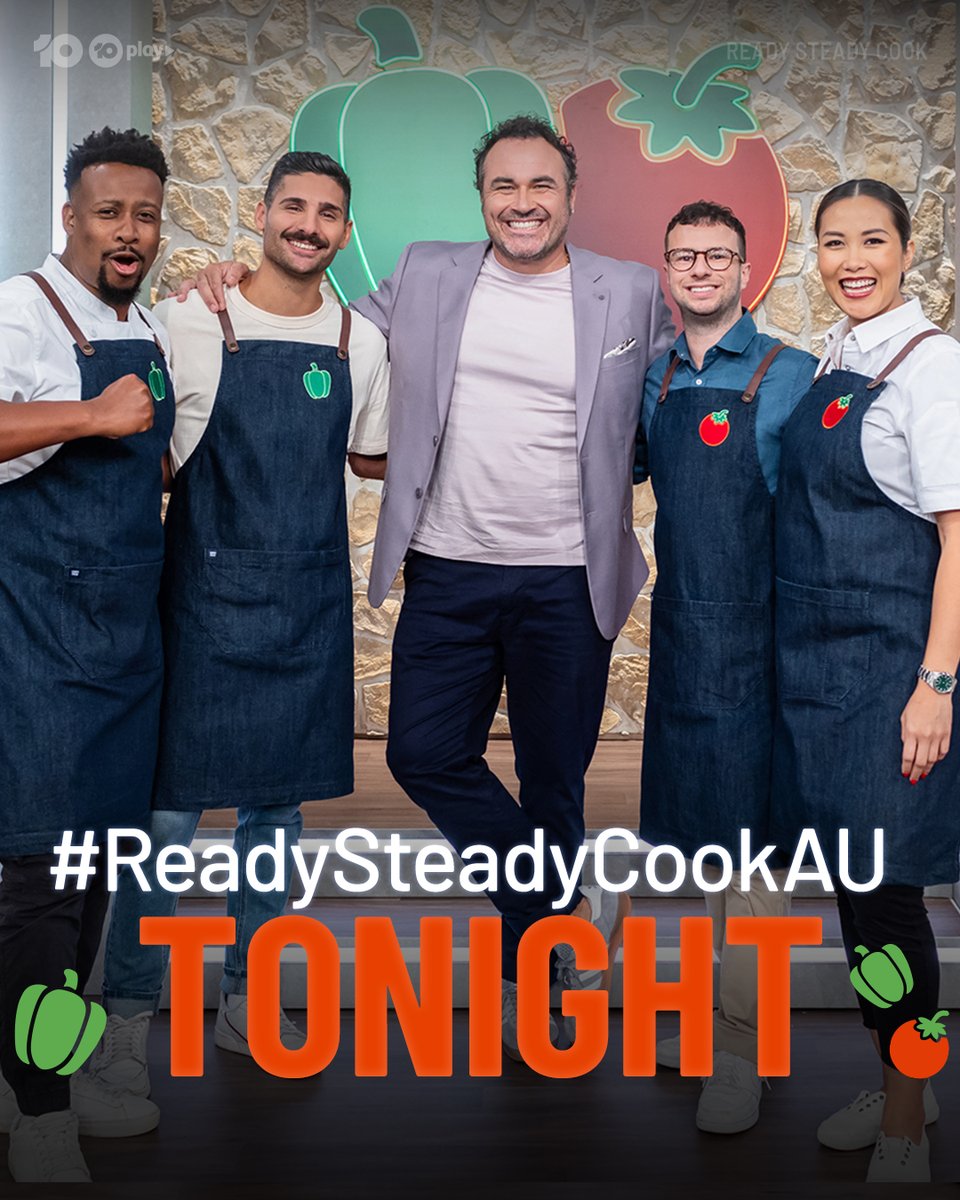 Ready Steady Cook Australia (@readysteadyau) on Twitter photo TONIGHT... our teams are facing off to create seasonal Autumn dishes 🍂😋
#ReadySteadyCookAU 7.30 Tonight on <a href="/Channel10AU/">Channel 10</a> and 10 Play. TONIGHT... our teams are facing off to create seasonal Autumn dishes 🍂😋
#ReadySteadyCookAU 7.30 Tonight on <a href="/Channel10AU/">Channel 10</a> and 10 Play.