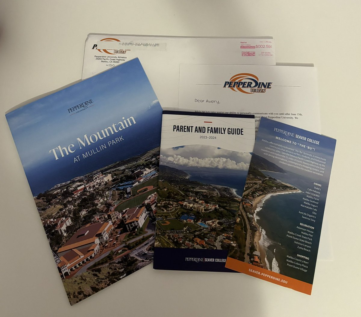 Thank you @WavesSoccer, <a href="/HeadCoachWard/">Tim Ward</a>, <a href="/Max_Rooke/">Max Rooke</a>, Coach Marshall, and Coach Arellano for the amazing package in the mail!! I look forward to learning more about your program and looking forward to attending an ID Camp!! 

<a href="/ScorpionsSoccer/">Scorpions Soccer Club</a> 
<a href="/ECNLgirls/">ECNL Girls</a> 
<a href="/ImCollegeSoccer/">College Soccer Truth ™</a>