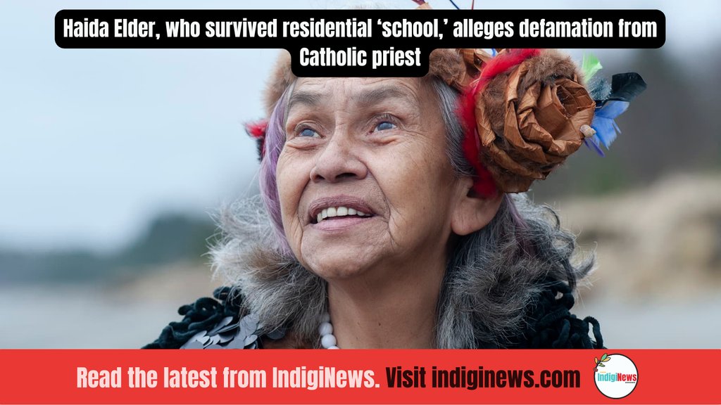Sphenia Jones is set to appear in ‘Calgary’ court on April 22 as she leads a proposed class action over what she alleges are ‘false and deeply hurtful’ denialist comments indiginews.com/news/haida-eld… Story by Aaron Hemens (@aaron_hemens)