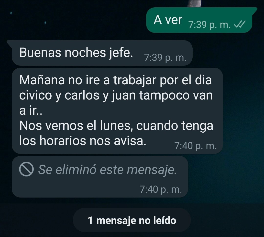 JUDAN_1020's tweet photo. Me escribe un profesor (petrista )que mañana no va a la #UniAndres por el día cívico de @petrogustavo. Si ese personaje no va mañana , el lunes que pase por su liquidación. https://t.co/sRHue5B6sq