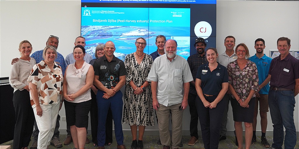 The #BindjarebDjilba committee met recently to progress policy and planning initiatives to minimise future sources of nutrients to the Peel-Harvey estuary. Learn more about the Bindjareb Djilba (Peel-Harvey estuary) Protection Plan: ow.ly/S3jP50RiIOQ #WAestuaries