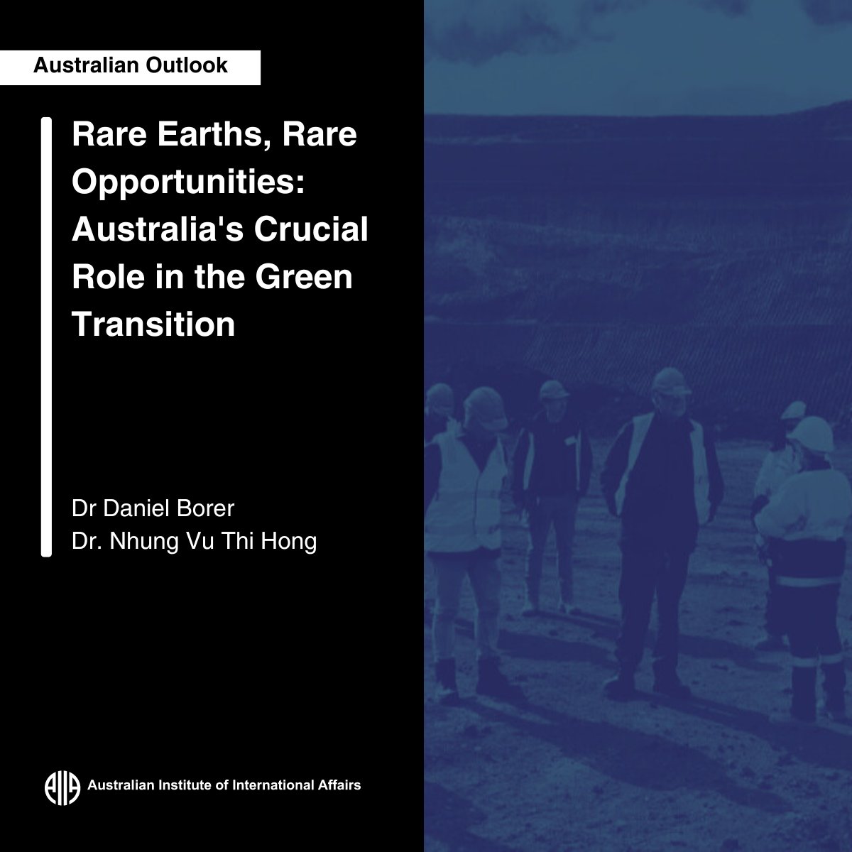 “Rare Earth Elements are becoming increasingly important in the world’s green transition. Australia should become a more proactive contributor,” discussed by Dr Daniel Borer and Dr. Nhung Vu Thi Hong Read more at Australian Outlook👇 ow.ly/tcQM50RhMww