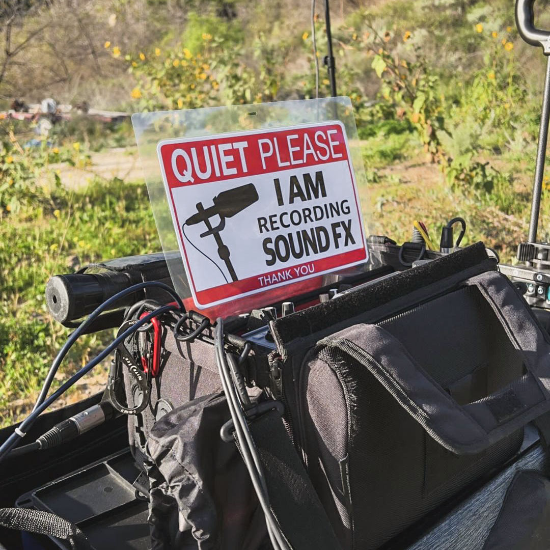 AvidProTools's tweet photo. ๐ Quiet please!
๐ท https://t.co/tdGXPQzVDZ
#soundrecordist #soundfxrecording #soundforfilm #soundfx #wildtracks #hollywood #california https://t.co/CYN9Pkn6xf