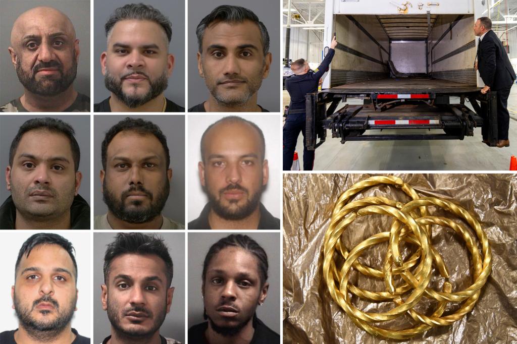 9 people, including 2 Air Canada employees, charged in $14.5M ‘sensational’ gold heist from Toronto airport trib.al/lNTJl1Y