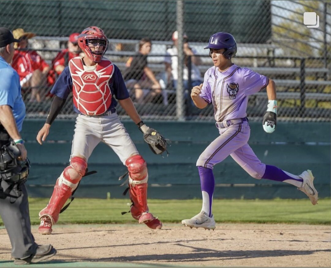 lhsPACKbaseball's tweet photo. WOLVES WIN! WOLVES WIN!
In their debut of their new Powder Purples, the Pack beat MC 10-0. Danny Aguilar with the 5 inning, 2 hit CG! Zack Duran, Sebastian Casanova and Anthony Aguilar all with big games. 2 big wins this week. Home vs Hughson Tuesday. ROLL PACK! @LHS_sports24 https://t.co/p7UG8GXvGn