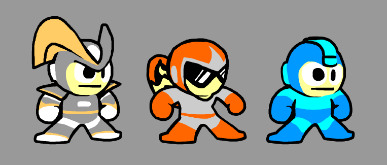 Can we start drawing Mega Man characters like this?
#MegaMan #rockman