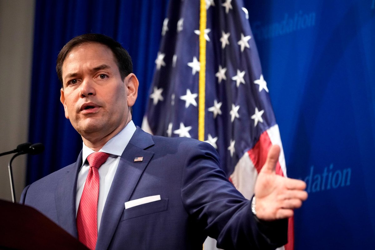DavidBaquero1's tweet photo. 🇺🇸El senador estadounidense Marco Rubio dice que Israel tiene la capacidad de "realizar ataques contra objetivos dentro de Irán sin entrar en el espacio aéreo iraní desde aviones sobre el espacio aéreo sirio e iraquí" https://t.co/K7hkfMZ2jI