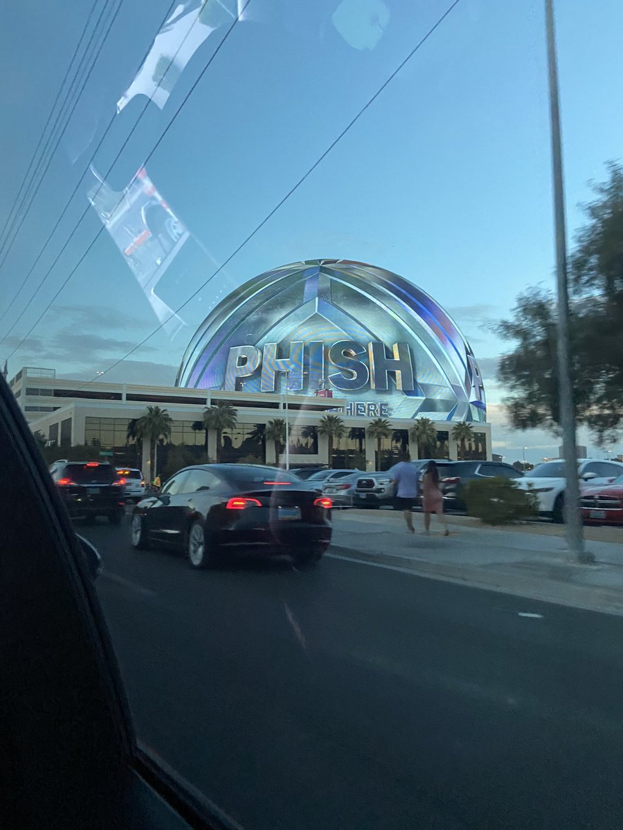 Arrived. #CBC24 ... during Phish. 😆😆😆🐟🐟🐟🐟
