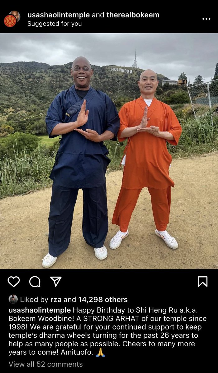 justinboldaji's tweet photo. Hbd to the great Bokeem Woodbine who I just learned is also a Shaolin monk https://t.co/GzF3Xiq7NX