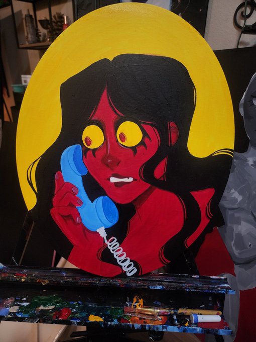 Art vs the artist &hearts;️ https://t.co/b0xXD66baF