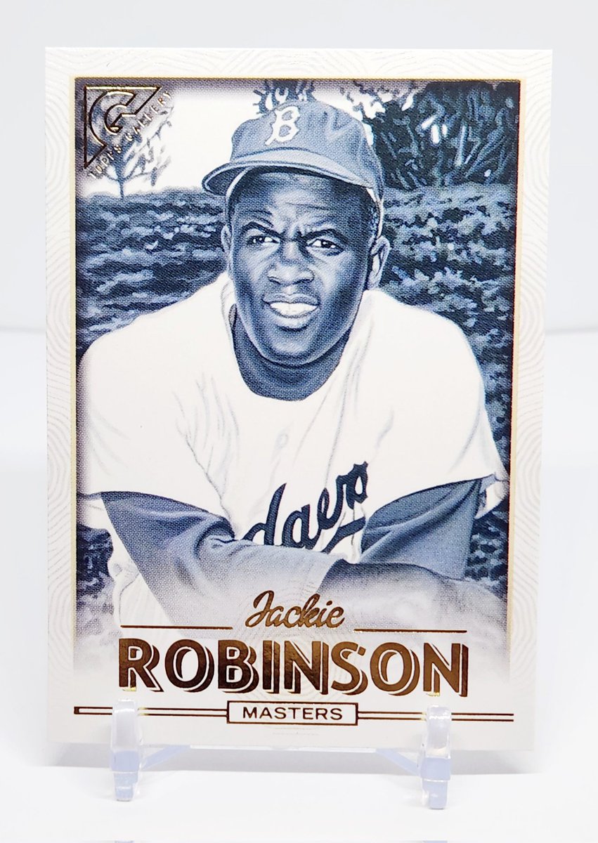 Day 18: Continuing my daily #JackieRobinson posts with a 2018 Topps Gallery #JackieRobinson card. ⚾️ #thehobby