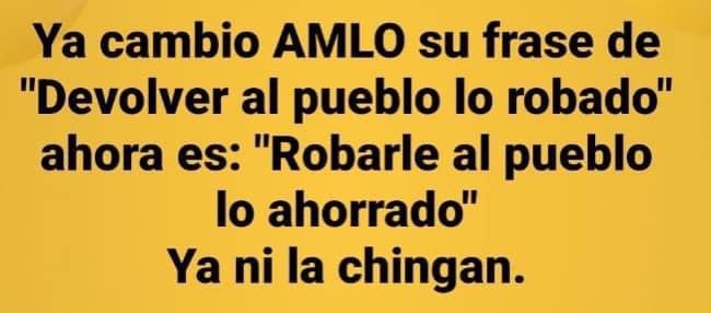 Y si, #AmloNarcoPresidente41 salió más ladrón que “estadista”…

👇