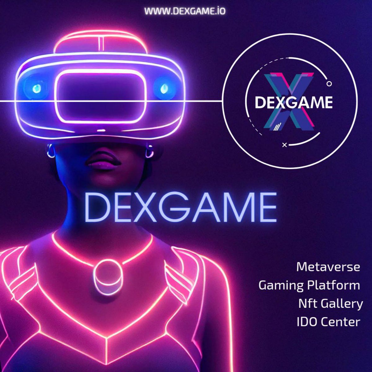 The metaverse concept behind DEXGame is inclusive and welcoming to all types of gaming enthusiasts.
$dxgm 😉 #btc 🤑 #dxgm 🍀 #dexgame 🌟 #ai ♥️ #oxro 😎