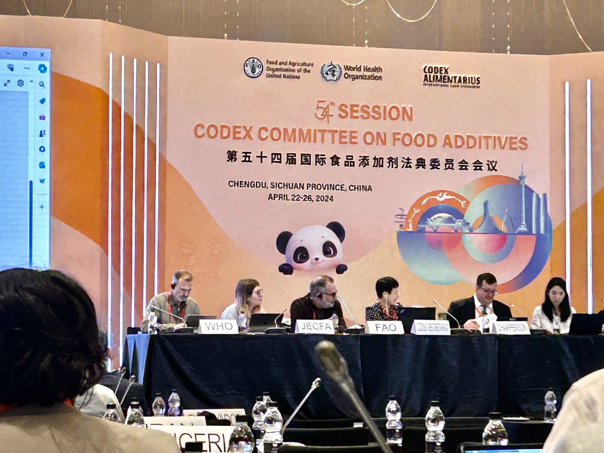 IADSA_Global's tweet photo. Good morning, CCFA54! IADSA is delighted to gather with the Codex family this week in Chengdu. #CCFA54 #IADSA https://t.co/rMZkyMK6dQ