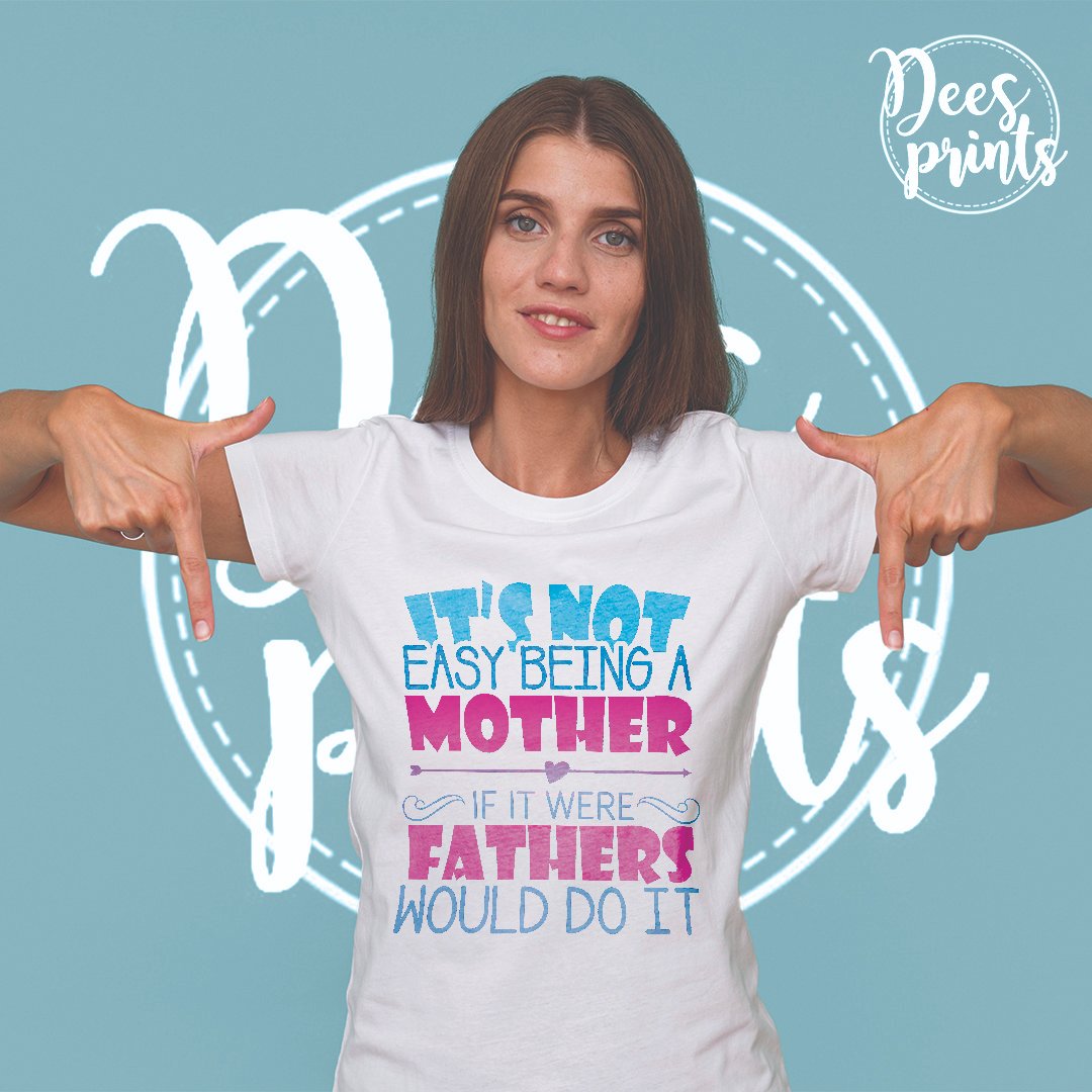 It's not easy being a mother if it were father's would do it🥰😍 Get your shirt right now! 🤗 #mothersday #mothersdaygiftideas #mamasboy #mamaandson #womenshealthcare