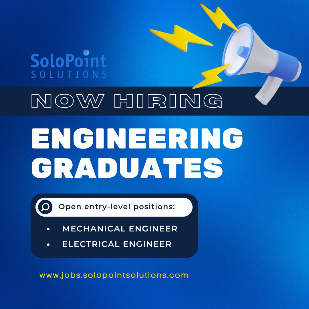 🎓 We’re Hiring: New Engineering Graduates! 

Launch your engineering career!

Call us at 408.246.5945 or check our available Mechanical and Electrical Engineering jobs at buff.ly/3bPnbYn   

#EngineeringJobs #EntryLevel #HiringEngineers #CareerOpportunity