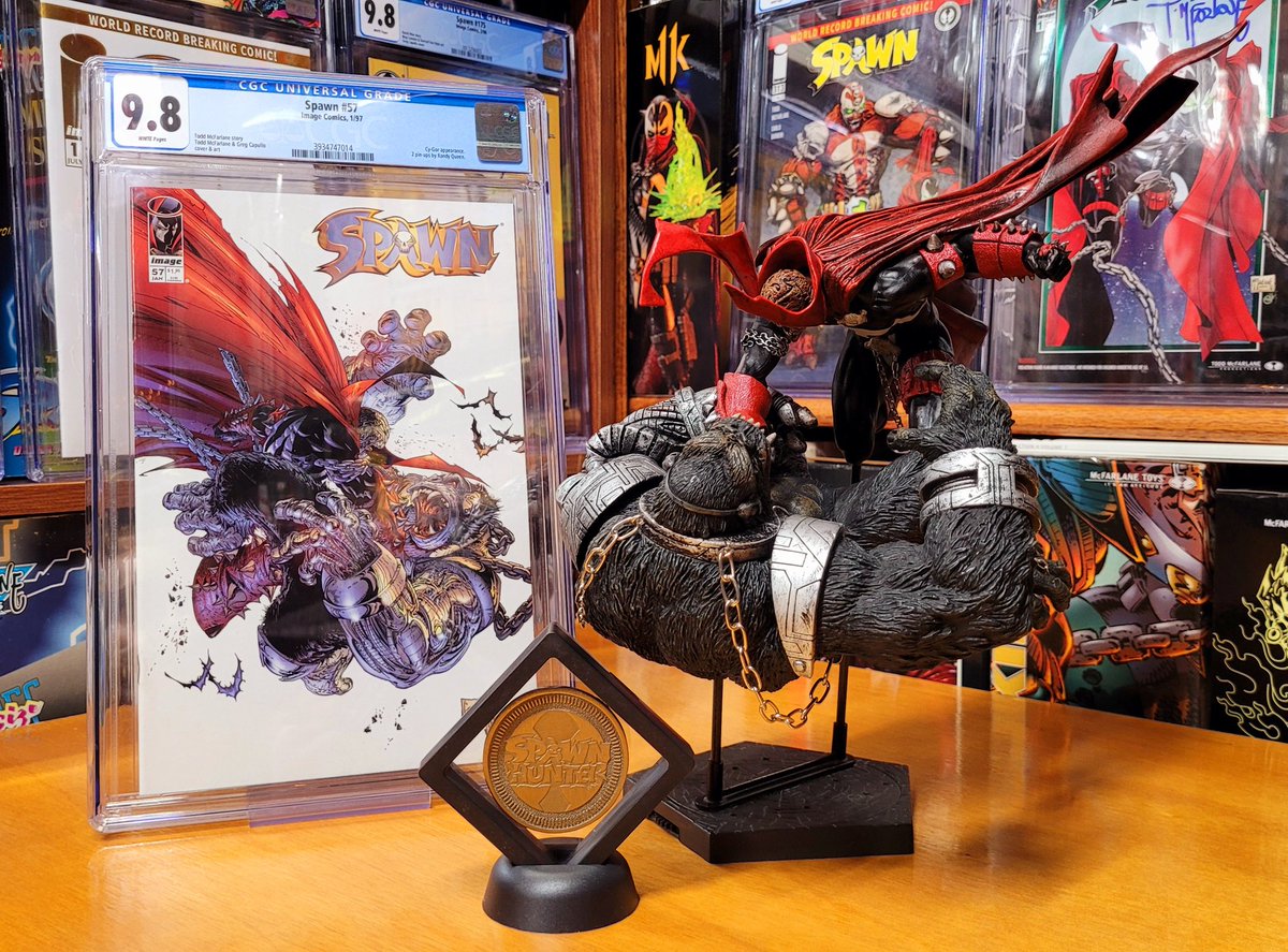 Spawn vs. Cy-Gor! The SpawnHunter Spotlight! #Spawn #SpawnHunterCollection #McFarlaneToys #ToddMcFarlane