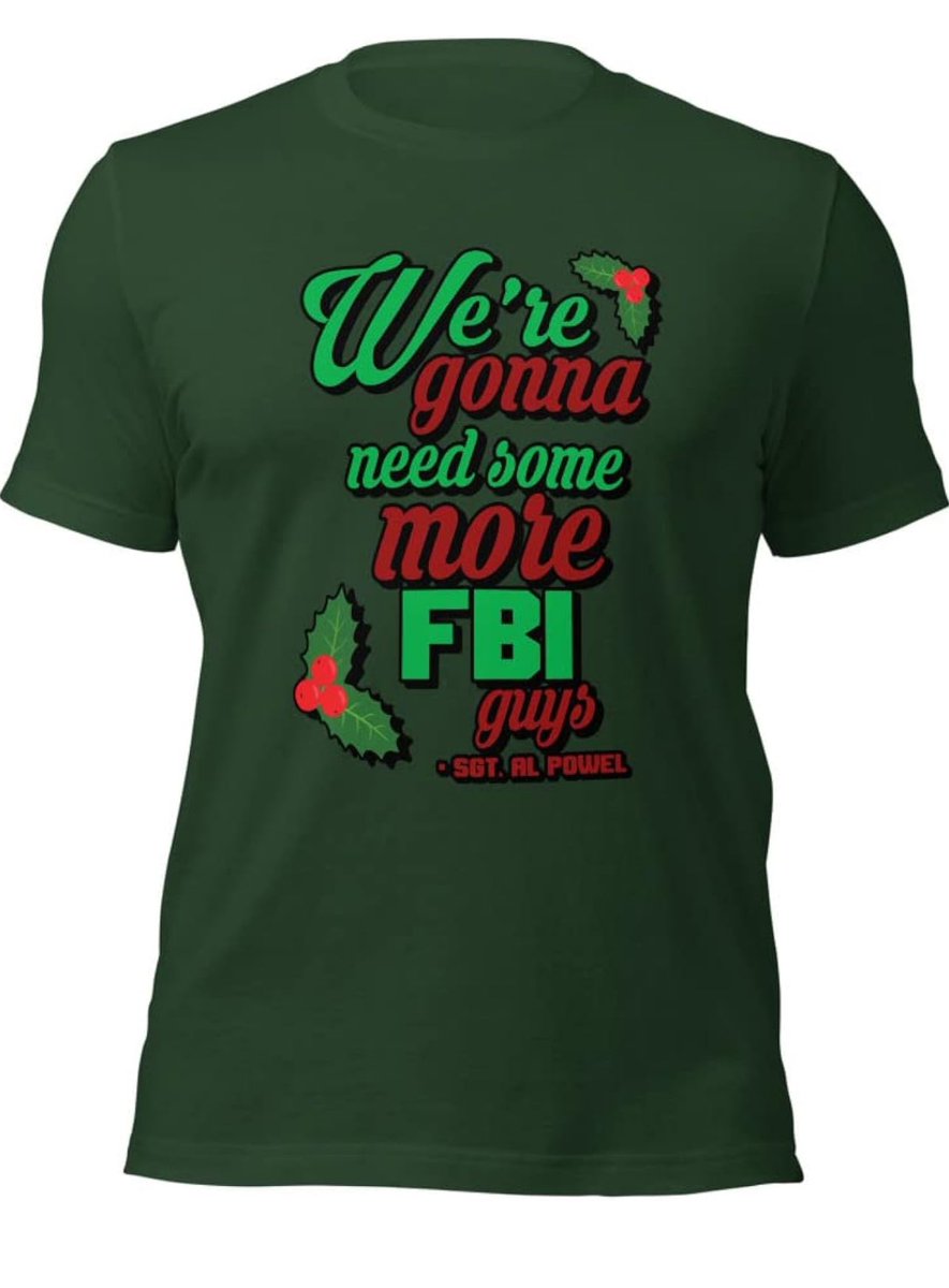 We’re Gonna Need Some More FBI Guys - Sgt. Al Powel, Die Hard
Click the Link  ⬇️🛒

amazon.com/Were-Gonna-Nee…

#funny #funnyquotes #humor #darkhumor #art #graphicdesign #shirtdesign #adult #adultjokes #adultshirts #funnymovie #funnymoviequotes #fbi #alpowel #diehard #diehardfam