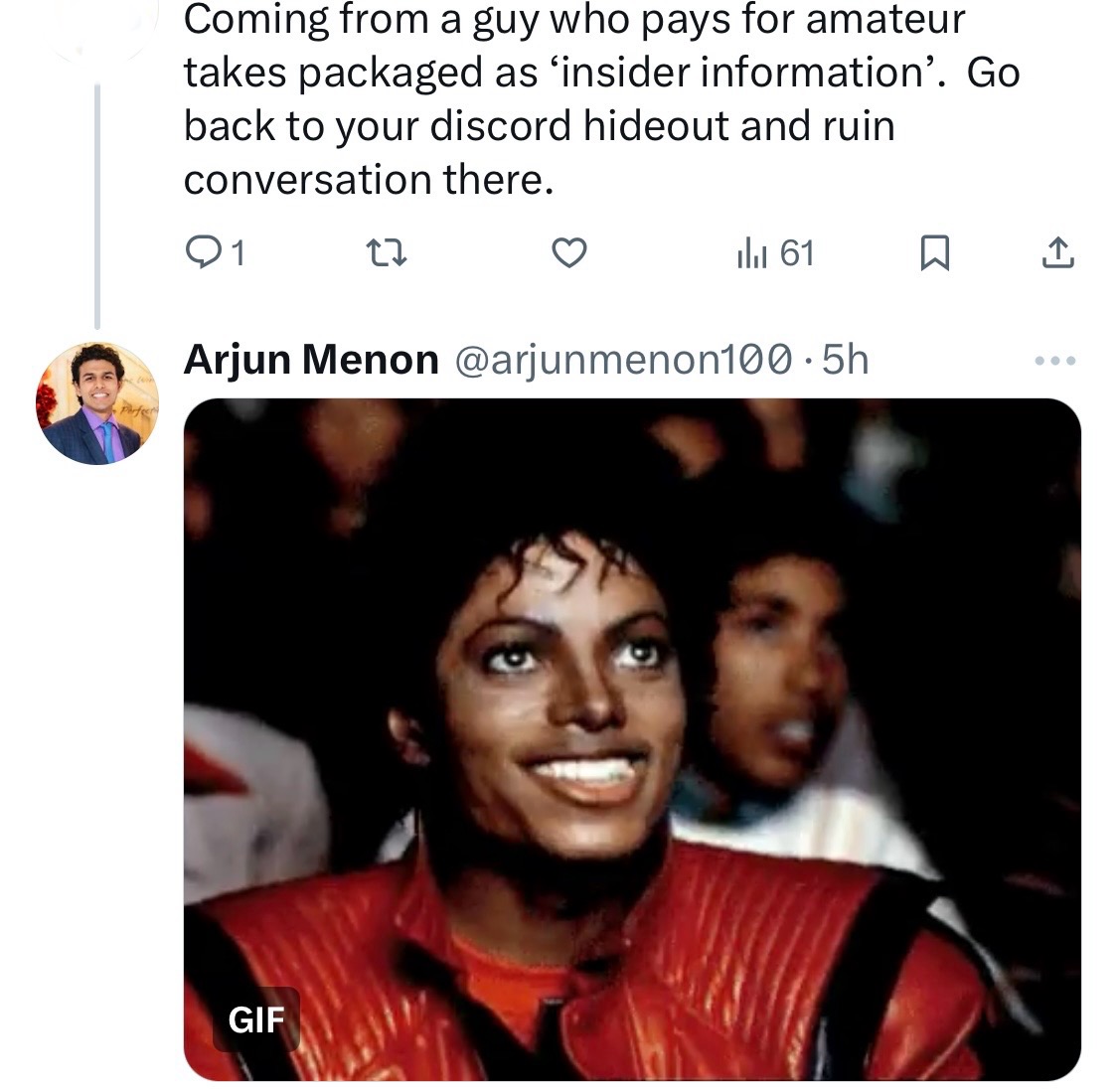 ChargersTroll's tweet photo. This why GAC remains the worst group Chargers fans, a troll tries to go after TLR (failing) &amp; Arjun eggs it on cause he wants the drama. @chargers fans stay away bro. https://t.co/9RVrCZasi8